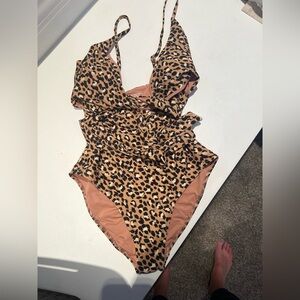 Aerie Cheetah One Piece